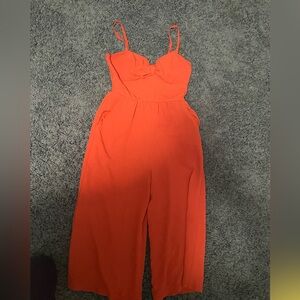 Medium Lily Rose Orange Jumpsuit
